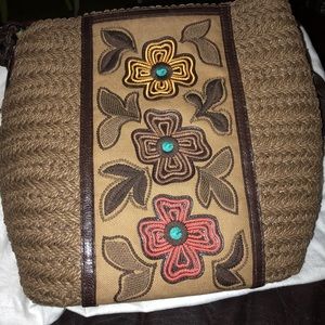 Brighton floral Purse w/cellphone pouch